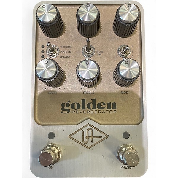 Used Universal Audio Golden Reverberator Effect Pedal