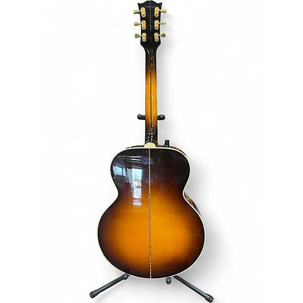 Vintage 1990 Gibson J200 3 Tone Sunburst Acoustic Guitar