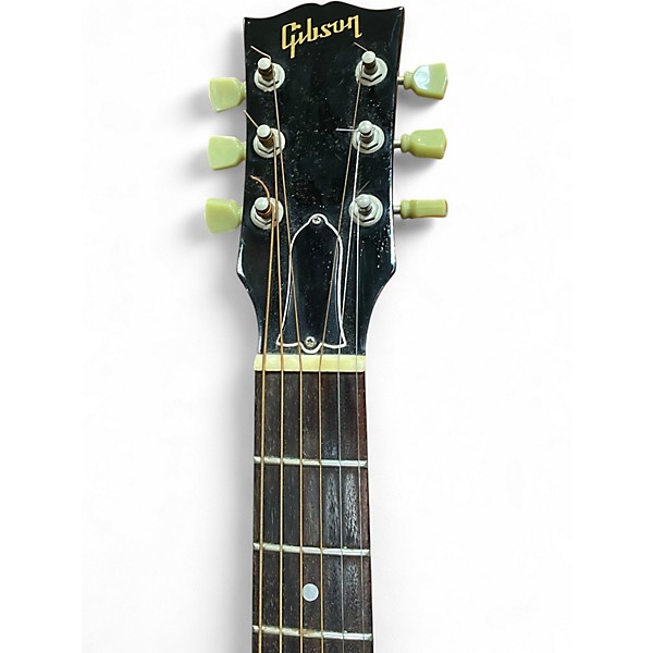 Vintage 1991 Gibson OP25 2 Color Sunburst Acoustic Guitar