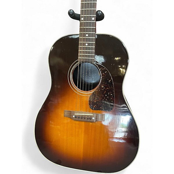 Vintage 1991 Gibson OP25 2 Color Sunburst Acoustic Guitar