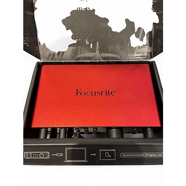 Used Focusrite SCARLETT 2i2 GEN 4 Audio Interface