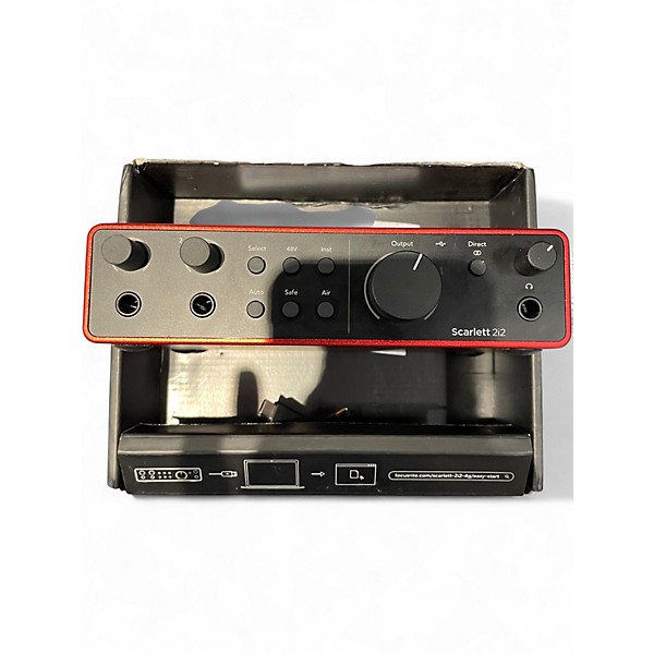 Used Focusrite SCARLETT 2i2 GEN 4 Audio Interface