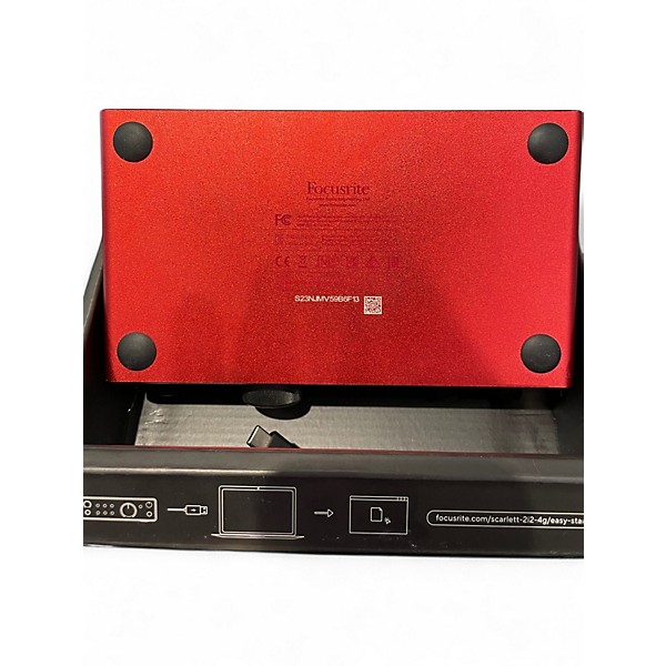 Used Focusrite SCARLETT 2i2 GEN 4 Audio Interface