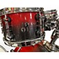 Used SONOR 4 Piece SQ2 Medium Beech Red and Grey Sparkle Drum Kit
