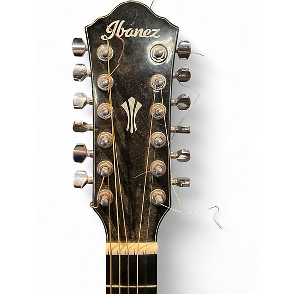 Used Ibanez AEG5012-DVH DARK VIOLIN SUNBURST 12 String Acoustic Electric Guitar