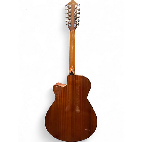 Used Ibanez AEG5012-DVH DARK VIOLIN SUNBURST 12 String Acoustic Electric Guitar