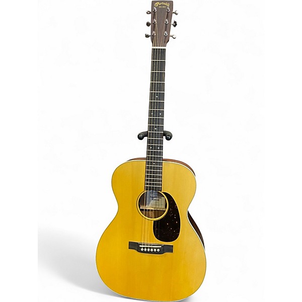 Used Martin om10e Natural Acoustic Electric Guitar