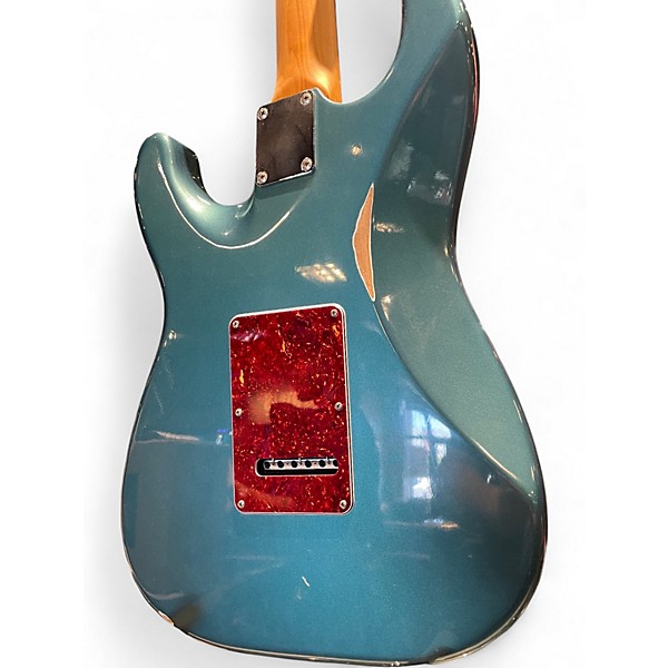 Used Suhr Select Classic S Antique Ocean Turquoise Metallic Solid Body Electric Guitar