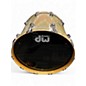 Used DW 22in COLLECTOR'S BASS DRUM GOLD GLASS Drum thumbnail