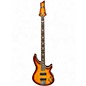 Used Schecter Guitar Research Omen Extreme 4 String Vintage Sunburst Electric Bass Guitar