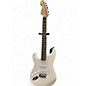Used Dlaso STRAT COPY (LEFT HANDED) Olympic White Solid Body Electric Guitar thumbnail