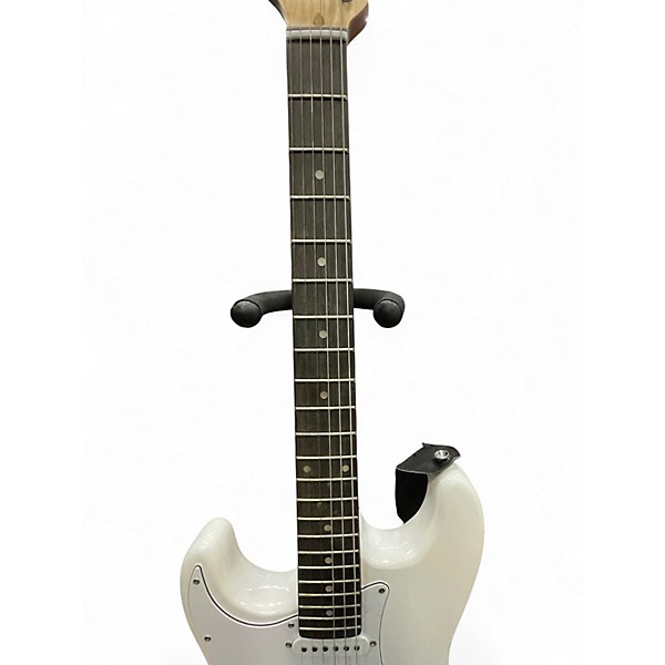 Used Dlaso STRAT COPY (LEFT HANDED) Olympic White Solid Body Electric Guitar