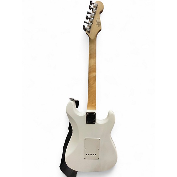 Used Dlaso STRAT COPY (LEFT HANDED) Olympic White Solid Body Electric Guitar