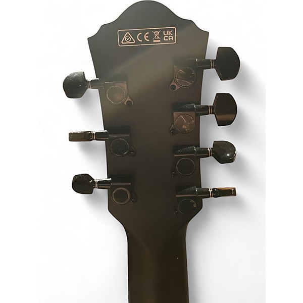 Used Ibanez AEG721 Black Acoustic Electric Guitar