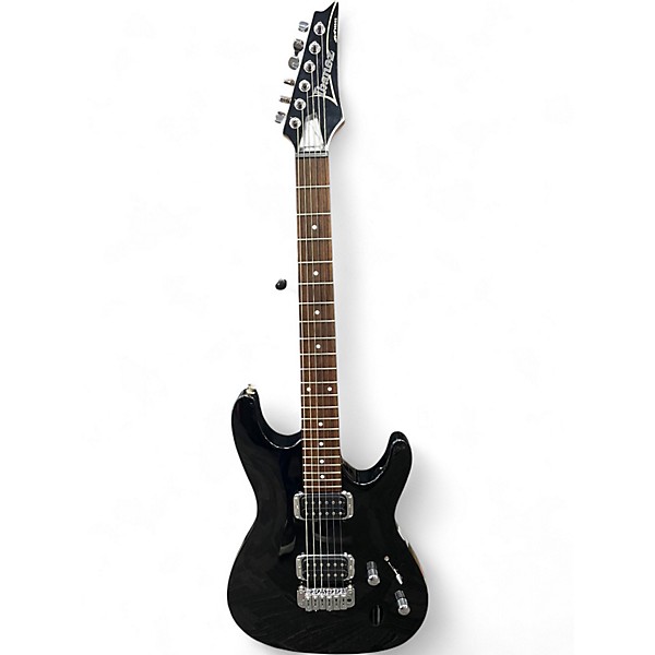 Used 2010 Ibanez SA120 Black Solid Body Electric Guitar