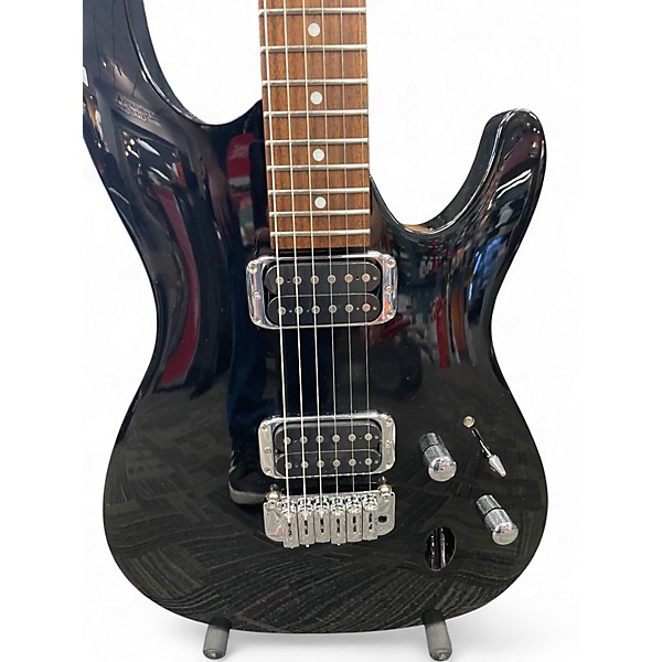 Used 2010 Ibanez SA120 Black Solid Body Electric Guitar