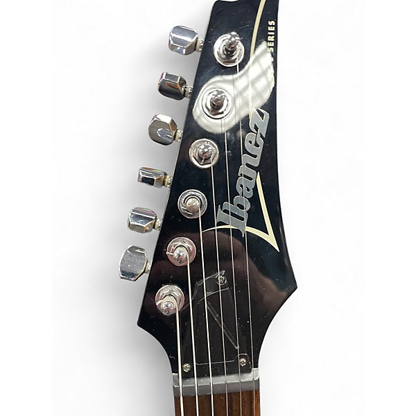 Used 2010 Ibanez SA120 Black Solid Body Electric Guitar