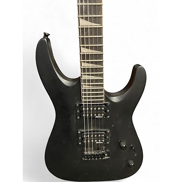 Used Jackson JS22 Dinky Black Solid Body Electric Guitar