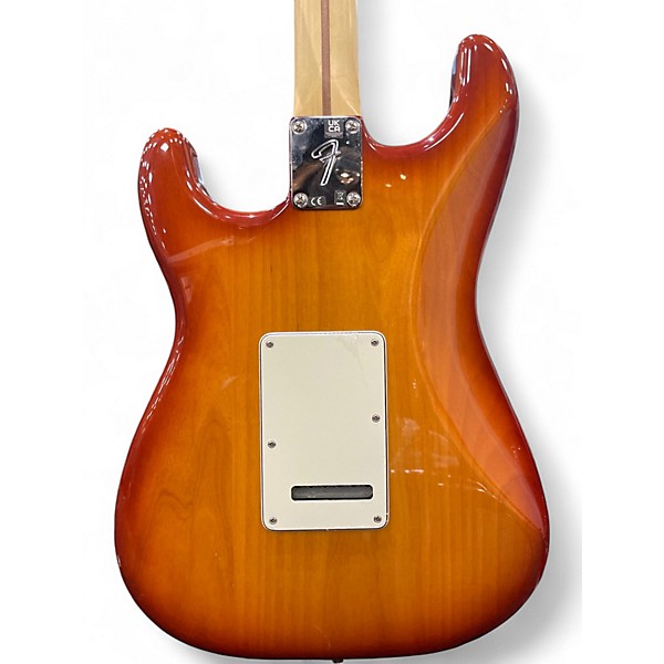Used Fender Player Plus Stratocaster HSS Sienna Sunburst Solid Body Electric Guitar
