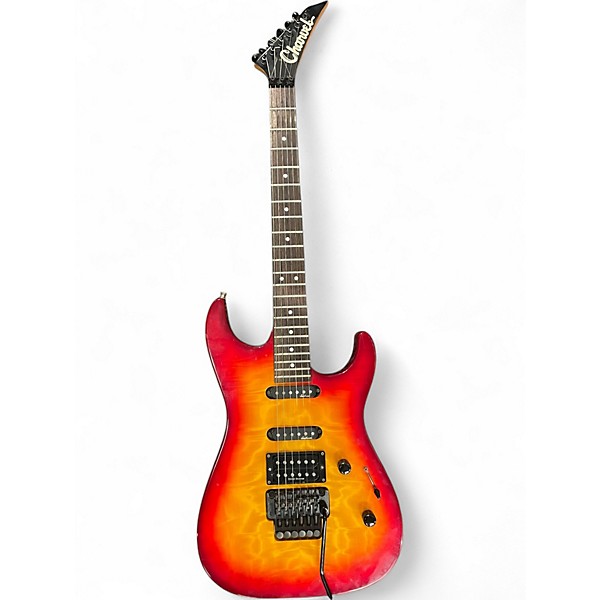 Used Charvel 375 Fireglo Solid Body Electric Guitar