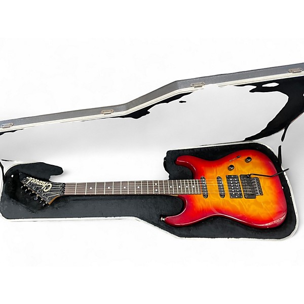 Used Charvel 375 Fireglo Solid Body Electric Guitar