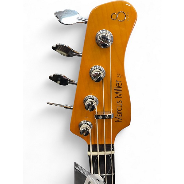 Used Sire MARCUS MILLER Z7 White Electric Bass Guitar