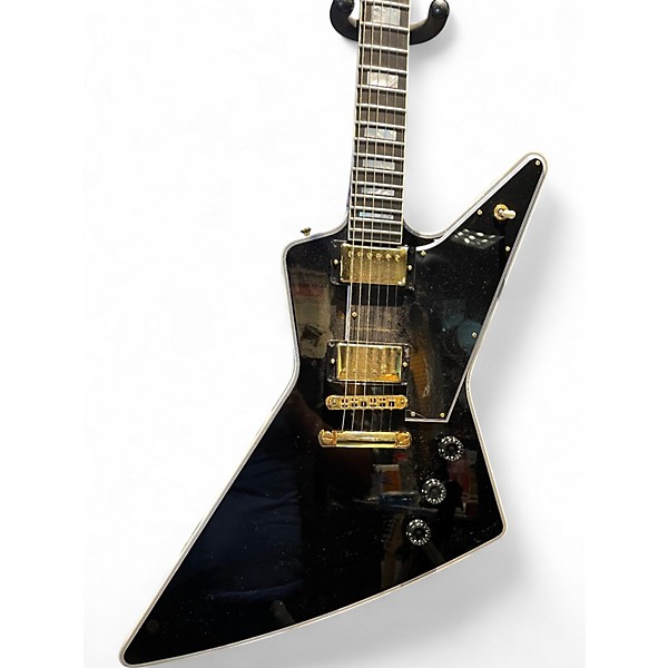 Used Gibson Explorer Custom BLACK Solid Body Electric Guitar