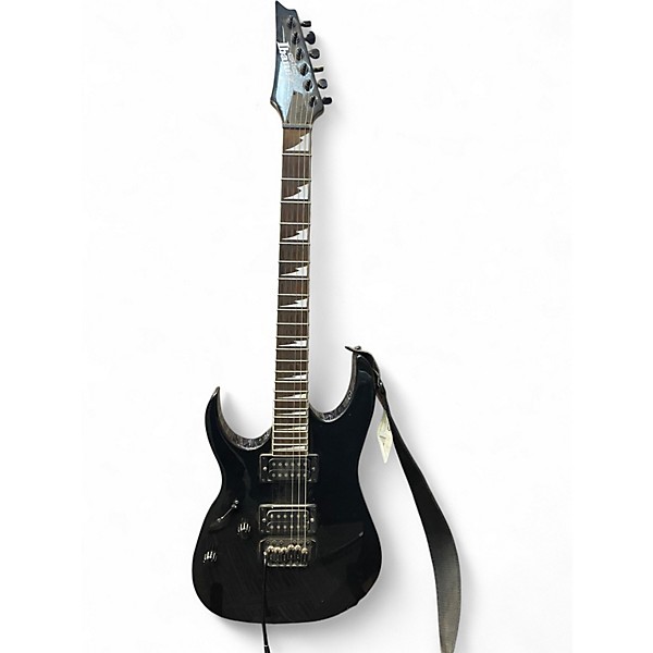 Used Ibanez GRG120BDX Left Handed Black Electric Guitar