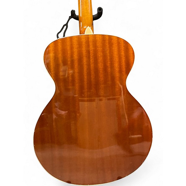 Used Brunswick bf200r Red Acoustic Guitar