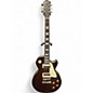 Used 2016 Epiphone Les Paul Traditional PRO II Wine Red Solid Body Electric Guitar thumbnail
