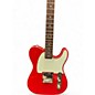 Used Squier CLASSIC VIBE CUSTOM ESQUIRE Fiesta Red Solid Body Electric Guitar