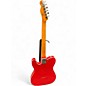 Used Squier CLASSIC VIBE CUSTOM ESQUIRE Fiesta Red Solid Body Electric Guitar