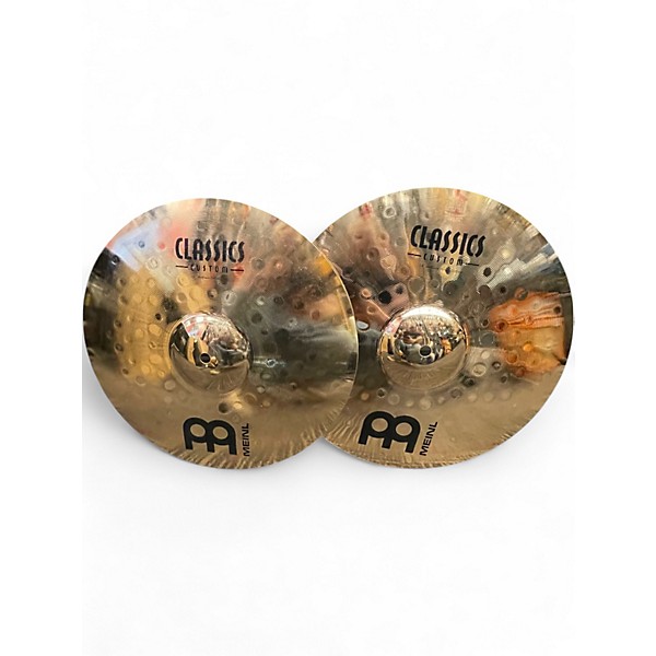Used MEINL 14in Classics Custom Hi Hat Cymbal