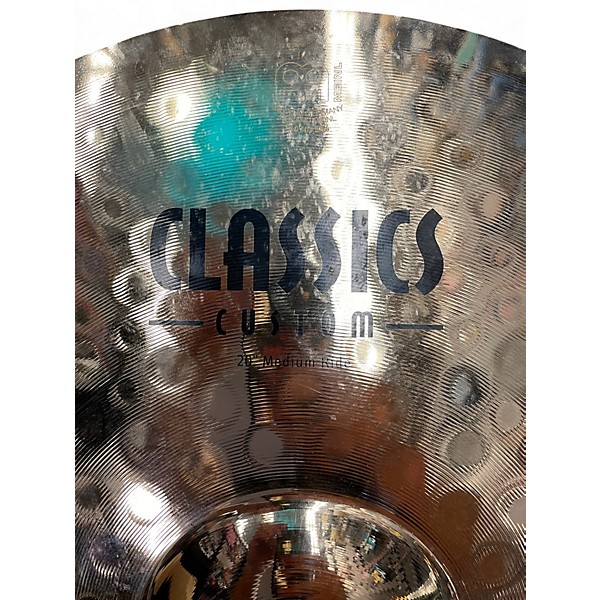 Used MEINL 20in Classic Custom Medium Ride Cymbal
