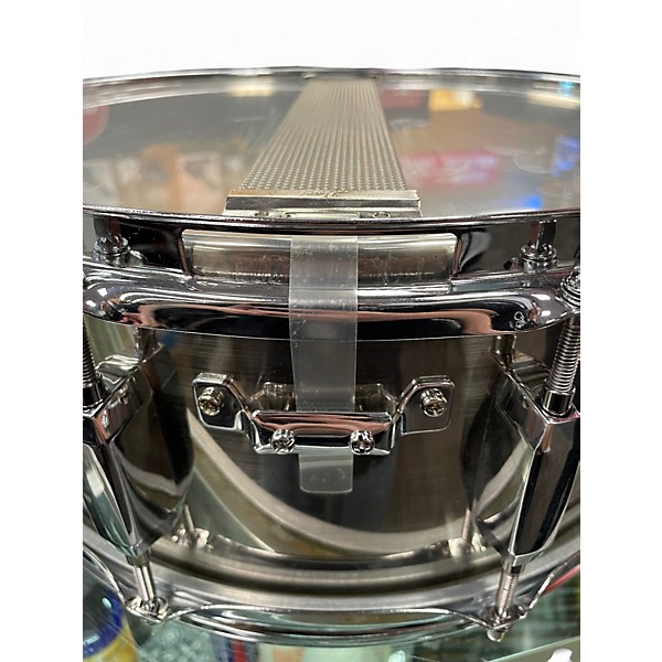 Used Pearl 14in Steel Shell Silver Drum