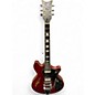 Used Schecter T S/H 1 RED Hollow Body Electric Guitar thumbnail