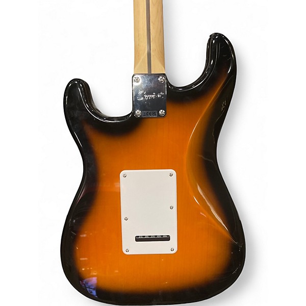Used Squier Bullet Stratocaster 2 Color Sunburst Solid Body Electric Guitar