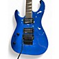Used Jackson JS32 Dinky LH Blue Solid Body Electric Guitar