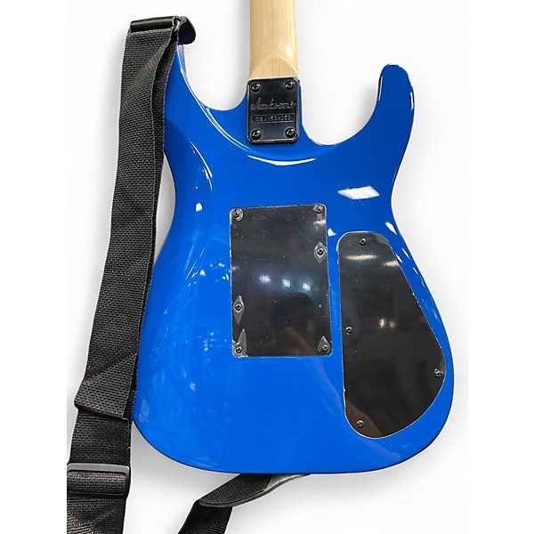 Used Jackson JS32 Dinky LH Blue Solid Body Electric Guitar