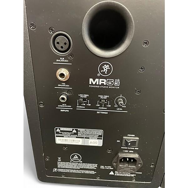 Used Mackie MR5 MKIII Pair Powered Monitor