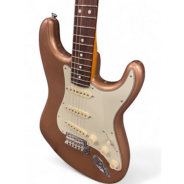 Used Fender American Professional II Stratocaster FIREMIST GOLD Solid Body Electric Guitar