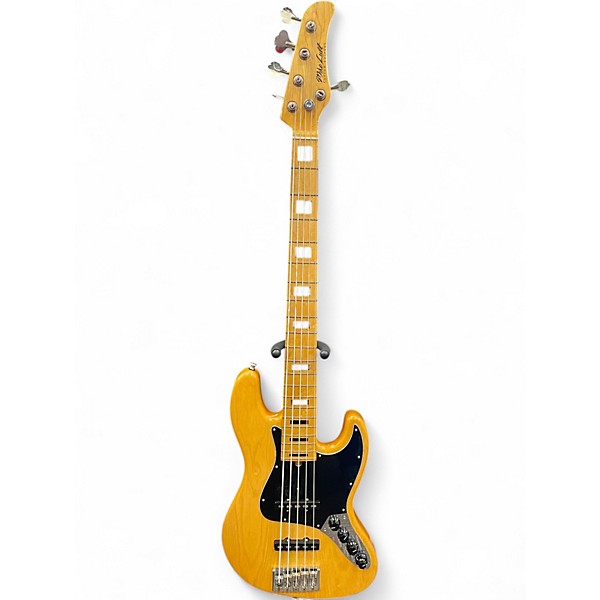 Used Mike Lull MV5 Natural Electric Bass Guitar