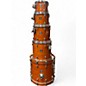 Used Yamaha 5 Piece Oak Custom Natural Drum Kit thumbnail