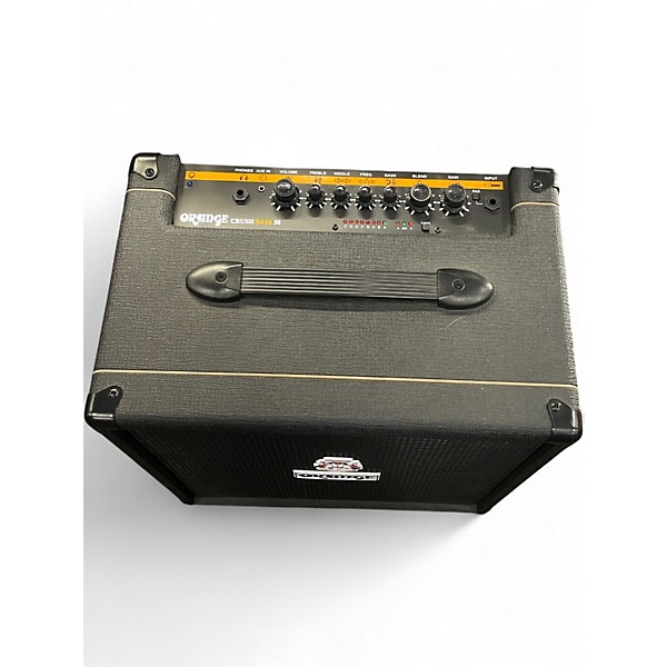 Used Orange Amplifiers Crush Bass 50 Bass Combo Amp