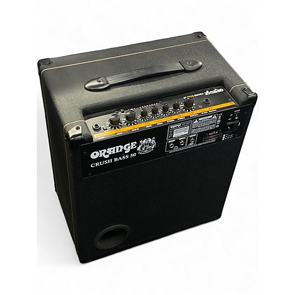 Used Orange Amplifiers Crush Bass 50 Bass Combo Amp