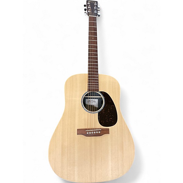 Used Martin D-X2E Natural Acoustic Electric Guitar