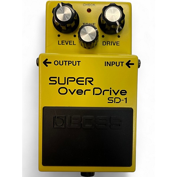 Used BOSS SD1 Super Overdrive Effect Pedal