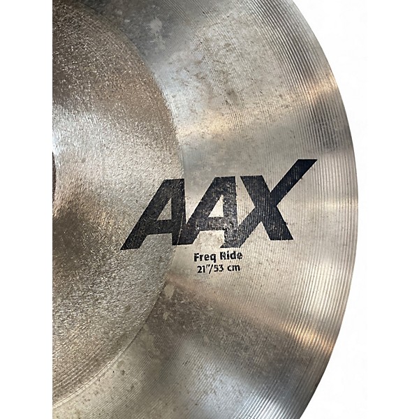 Used SABIAN 21in AAX Freq Ride Cymbal