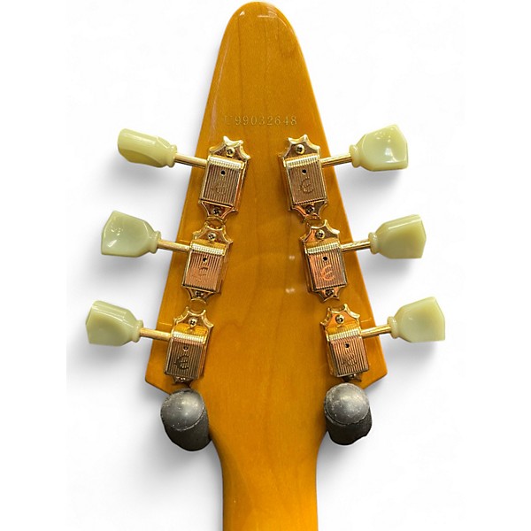 Used Epiphone INSPIRED BY GIBSON FLYING V Natural Solid Body Electric Guitar