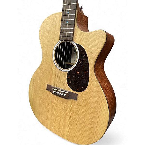 Used Martin GPC X2E Natural Acoustic Electric Guitar